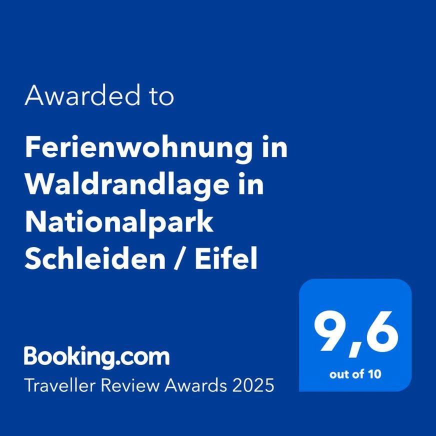 Ferienwohnung In Waldrandlage In Nationalpark Schleiden / Eifel Eksteriør bilde